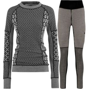 Kari Traa Smekker ski ondergoed set, dames, zwart