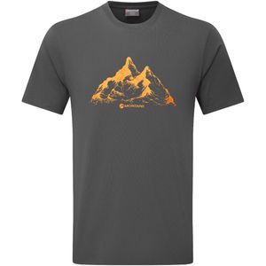 Montane Dual Mountain T Shirt, heren, grijs