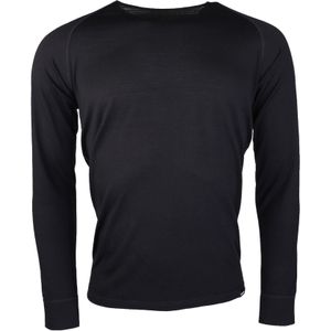 Helios Merino One, thermoshirt, meneer, zwart