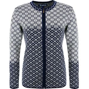 Kama Solvej, Merino sweater, dames, navy