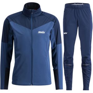 Swix Nordic XC softshell heren, marineblauw