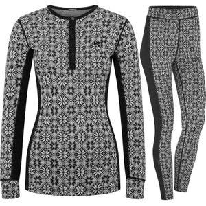 Kari Traa Rose ski-ondergoedset, dames, zwart