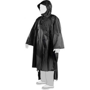Tasmanian Tiger Tac Poncho, Regenjas, Zwart