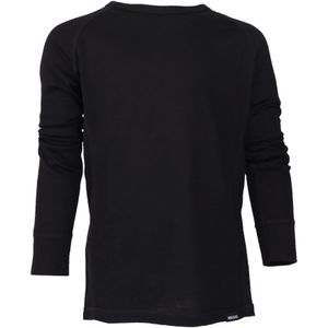 Helios Merino One, thermoshirt, junior, zwart