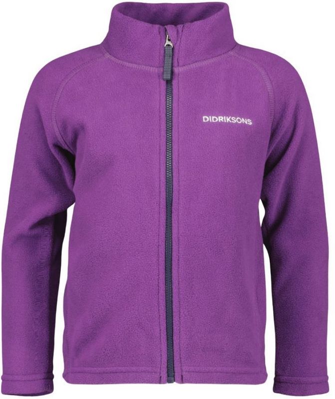 Didriksons - Monte - Fleecejas - Paars - Junior