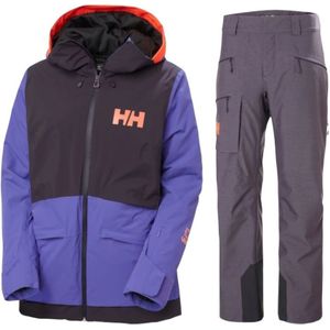 Helly Hansen Powchaser 2.0/Powderqueen, skiset, dames, paars
