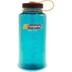 Nalgene wide mouth sustain, drinkfles, 1000 ml, blauw/groen