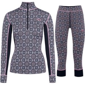 Kari Traa Rose H/Z/Capri ski ondergoed set, dames, donkerblauw