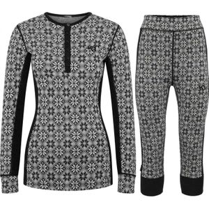 Kari Traa Rose Capri/Rose ski ondergoed set, dames, zwart