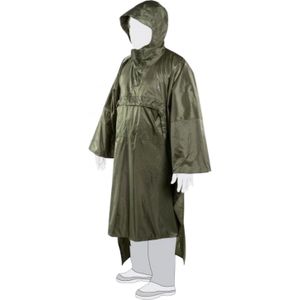 Tasmanian Tiger Tac Poncho, Regenjas, Olijfkleurig