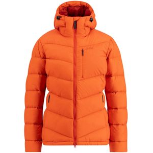 Lundhags Fulu Down Hooded Jacket, donsjas, dames, orange