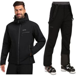 Kilpi Rhea/Flip skiset, heren, zwart