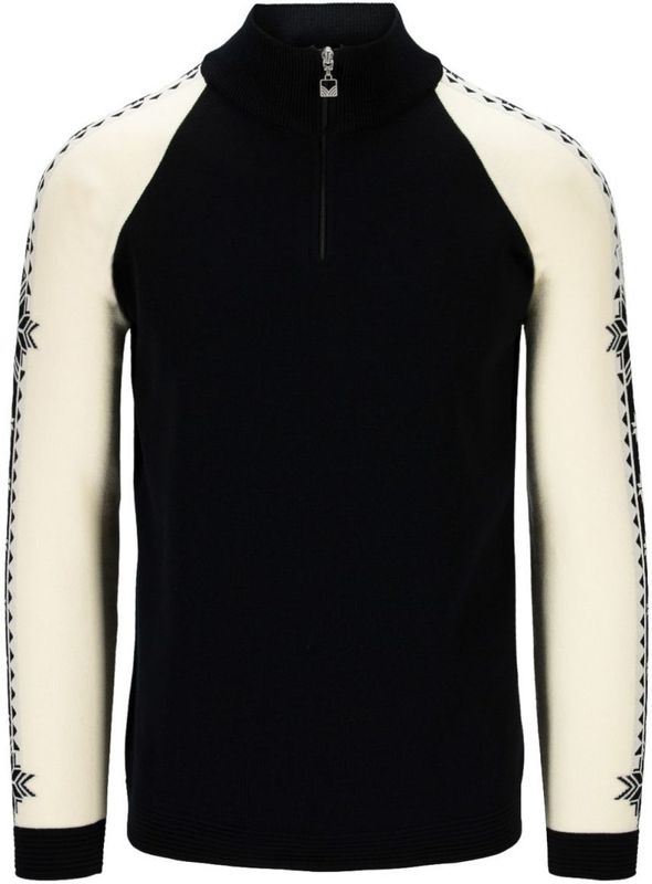 Dale of Norway Geilo, sweater, heren, zwart/wit