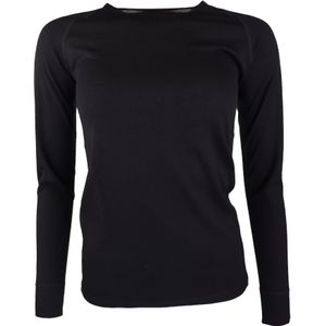 Helios Merino One, thermoshirt, dame, zwart