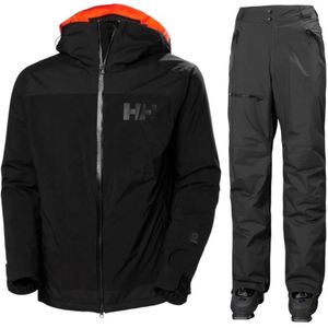 Helly Hansen Powdreamer 2.0/Sogn Cargo, skiset, heren, zwart
