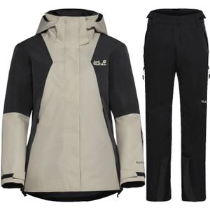 Jack Wolfskin Flowline 2L Inset, dames, beige/zwart
