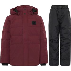 Didriksons Perlite/Silicaat set, junior, zwart/donkerrood