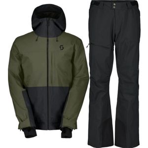 Scott Ultimate Dryo 10 heren, zwart/donkergroen