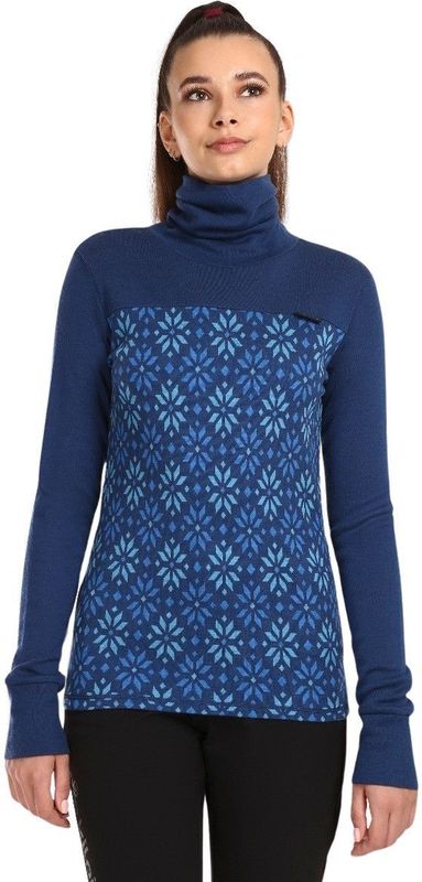 Kilpi - Jannu - Thermoshirt - Donkerblauw/Grijs - 100% Merinowol