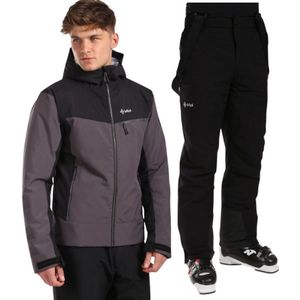 Kilpi Flip/Mimas, ski set, heren, zwart