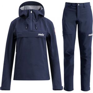 Swix Fjell shell broek/anorakset, dames, marine