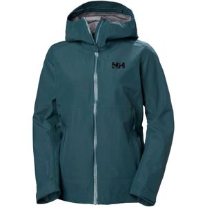Helly Hansen - Blaze 3L - Hard Shell Jas - Donkergroen - Dames