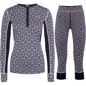Kari Traa Rose/Rose Capri ski ondergoed set, dames, donkerblauw