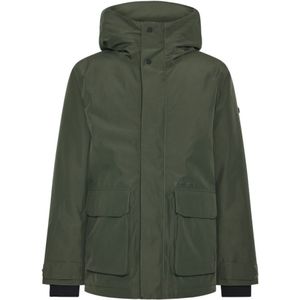 Didriksons - Liam - Regenjas - Donkergroen - Regular Fit - Waterdicht 10.000 mm