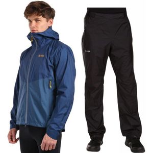 Kilpi Hurricane regenpak, heren, blauw/zwart