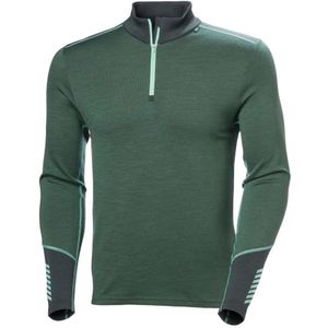 Helly Hansen Lifa Merino Midweight 1/2 Zip, heren, donkergroen