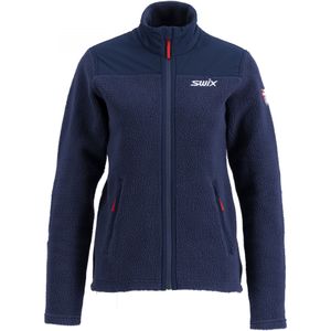 Swix Blizzard Midlayer, jas, dames, navy