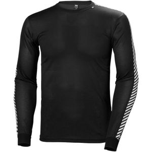 Ondershirt Helly Hansen Men Lifa Stripe Crew Black