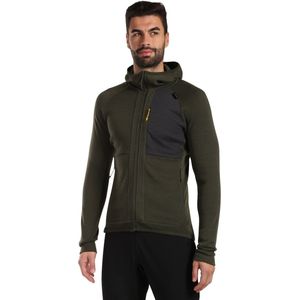 Kilpi - Merini - Sweater - Donkergroen - Met Capuchon en Duimgaten