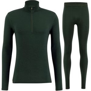 Ulvang Hero Half Zip, heren, donkergroen