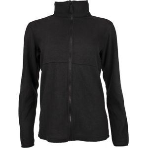 2117 of Sweden Trollebo, fleecejas, dames, zwart
