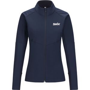 Swix Nordic XC, softshelljack, dames, navy