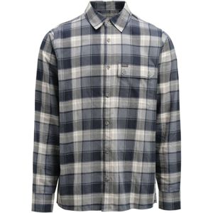 Lundhags Järpen Plaid Flannel Shirt, overhemd, heren, blauw