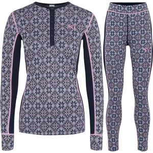 Kari Traa Rose ski-ondergoedset, dames, donkerblauw