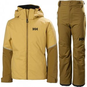 Helly Hansen Jewel/Legendary skiset, junior, geel/bruin