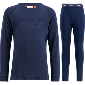 Swix RaceX Merino, Junior, donkerblauw