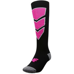 4F ski sokken, dames, zwart