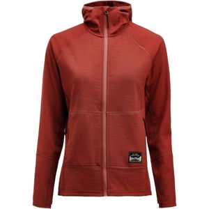 Lundhags - Tived - Hoodie - Rood - Tussenlaag - Dames