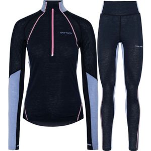 Kari Traa Alma HZ/Alma ski ondergoed set, dames, donkerblauw