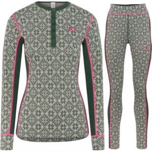 Kari Traa Rose ski-ondergoedset, dames, groen