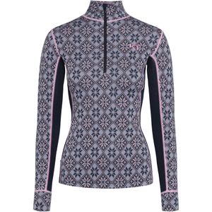 Kari Traa Rose H/Z, thermoshirt, dame, donkerblauw