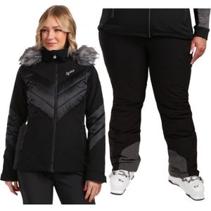 Kilpi Lin/Elare, Plus Size, ski set, dames, zwart