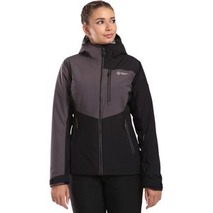 Kilpi Flip, ski jas, plus size, dame, zwart