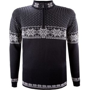 Kama Rune, merino sweater, heren, zwart