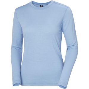 Helly Hansen HH Merino Crew, dames, lyseblauw