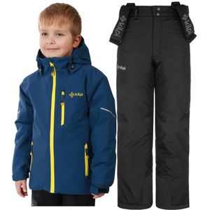 Kilpi Mimas/Ferden skiset, junior, zwart/donkerblauw